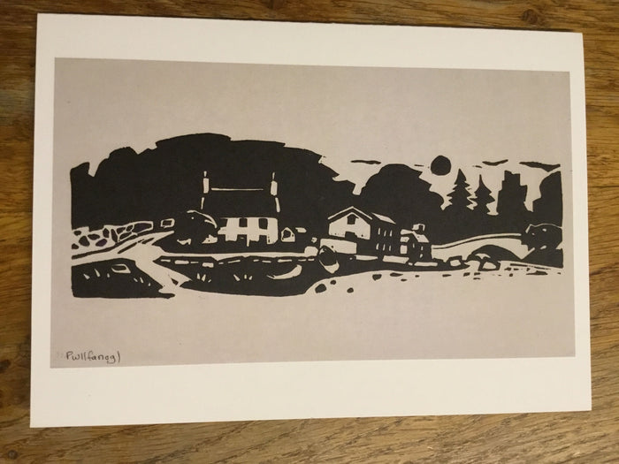 Greetings Card 'Pwllfanogl' by Sir Kyffin Williams