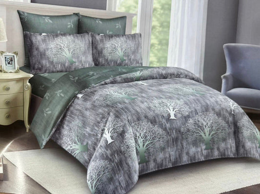 Grey Striped Duvet Set – 5x6