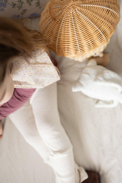 Grow With Me Leggings | Cream Pointelle Kid's Stuff [Trucs d'enfants]