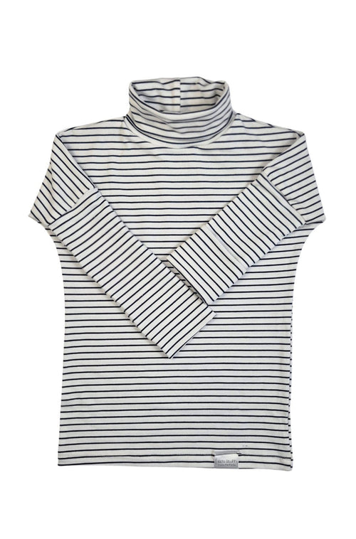 Grow With Me Turtleneck | Navy Stripes turtleneck Kid's Stuff [Trucs d'enfants]