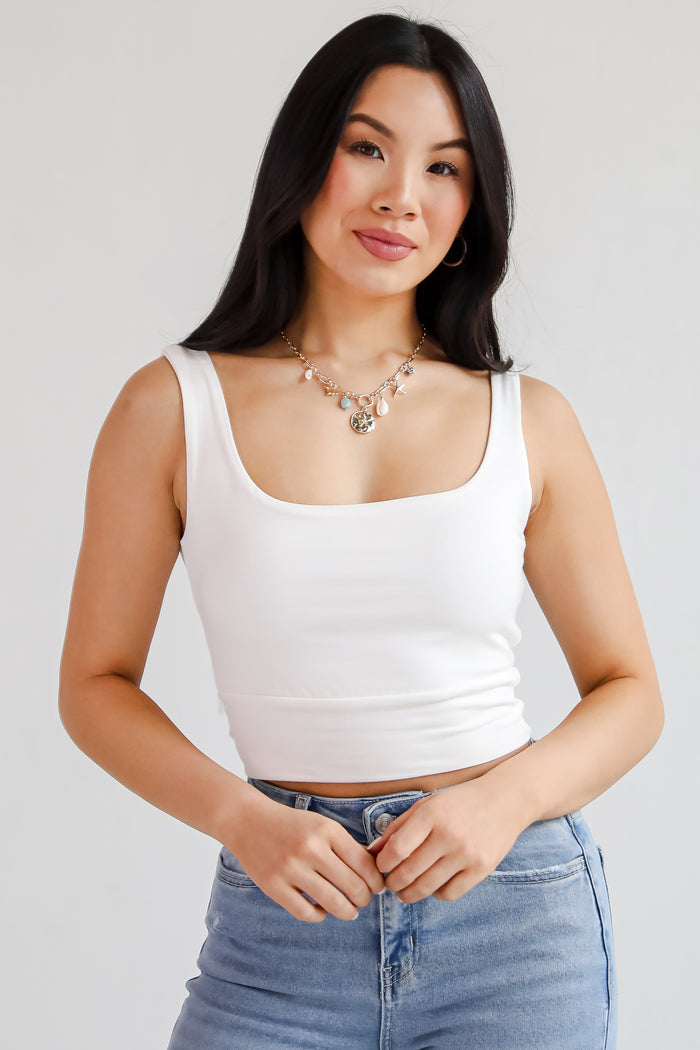 Hallie Everyday Cropped Tank