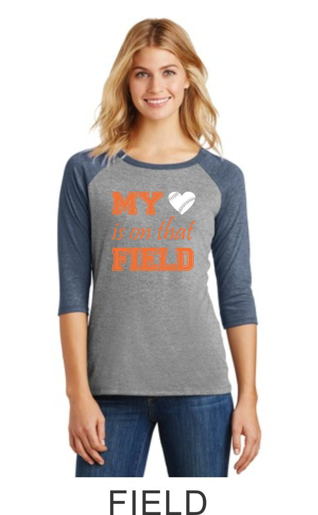 Hawks Ladies Raglan- Matte or Glitter