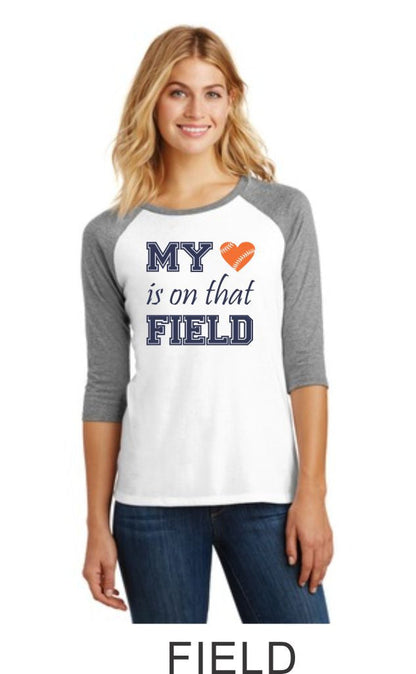 Hawks Ladies Raglan- Matte or Glitter