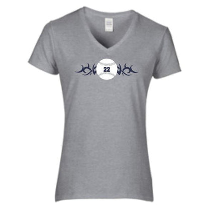 Hawks Ladies Short Sleeve Tattoo Tee