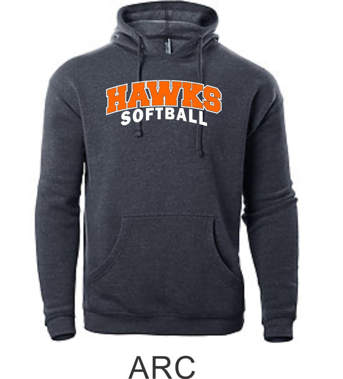 Hawks Softball Unisex Hoodie- 3 designs