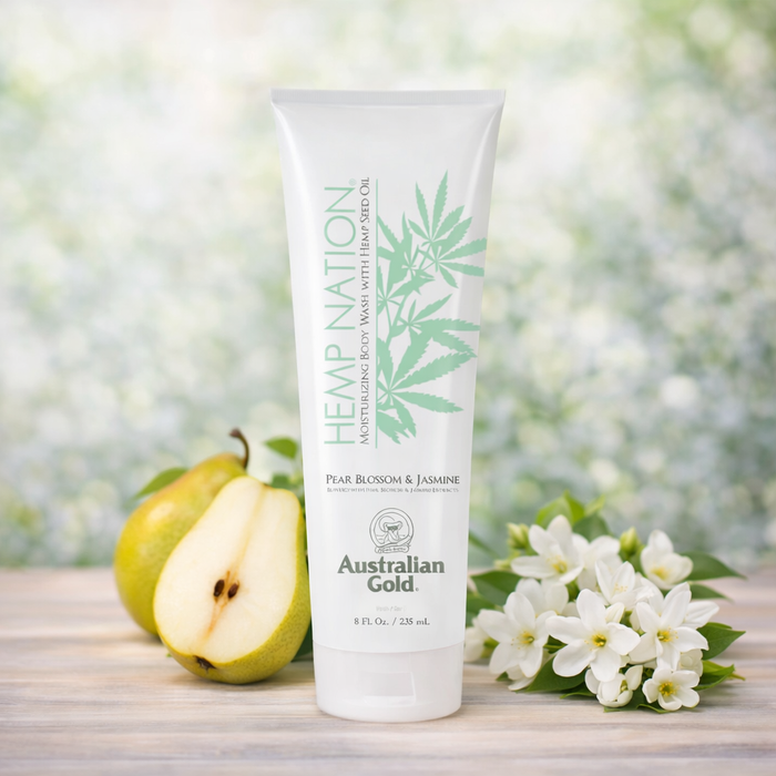 Hemp Nation - Pear Blossom & Jasmine Body Wash - 235 ml