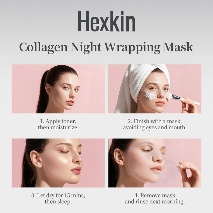 Hexkin Whitening Revitalizing Collagen Mask 65 g