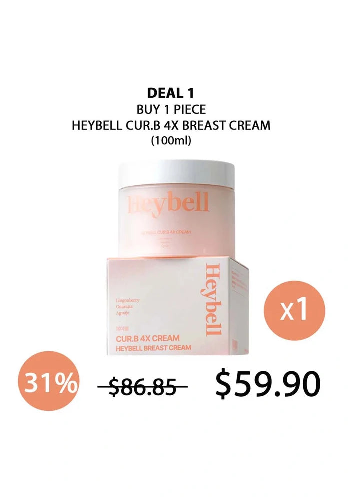 (BUY 1) HEYBELL CUR.B BREAST CREAM