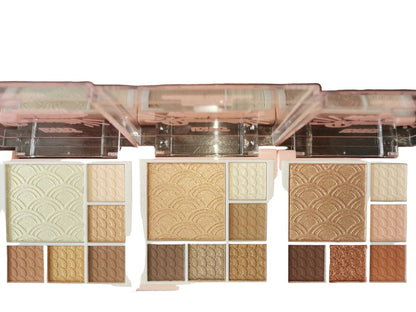 Highlighter + eyeshadow pallet