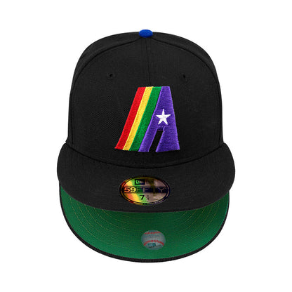 Houston Astros All Black w/ Colorful Logo 20 Years