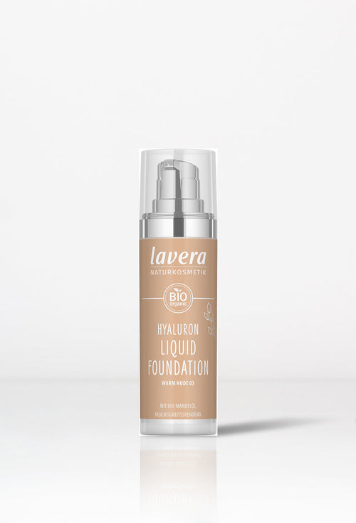 lavera Hyaluron Liquid Foundation -Warm Nude 03-