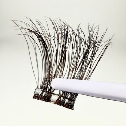 Hybrids in Cocoa Ganche Super Pre-Glued Lashes - Unicorn Cosmetics