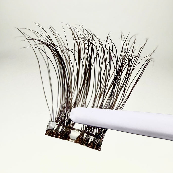 Hybrids in Cocoa Ganche Super Pre-Glued Lashes - Unicorn Cosmetics