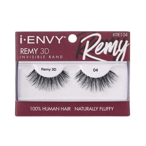 i ENVY Remy 3D Invisible Band 100% Human Hair Eyelashes - ikatehouse