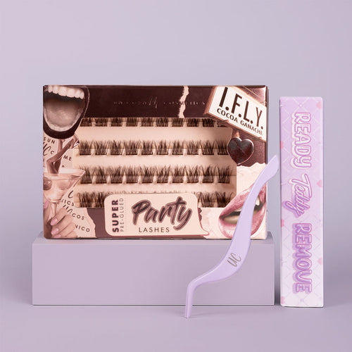 I.F.L.Y. Cocoa Ganache Super Pre-Glued Lash Starter Kit - Unicorn Cosmetics