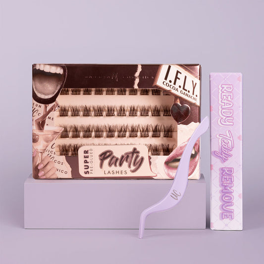 I.F.L.Y. Cocoa Ganache Super Pre-Glued Lash Starter Kit - Unicorn Cosmetics