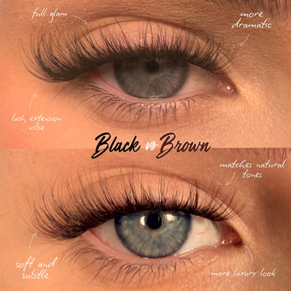 I.F.L.Y. in Cocoa Ganche Super Pre-Glued Lashes - Unicorn Cosmetics