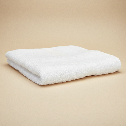 Washcloth / White / 12"X12" 1.00 lb 12 PK
