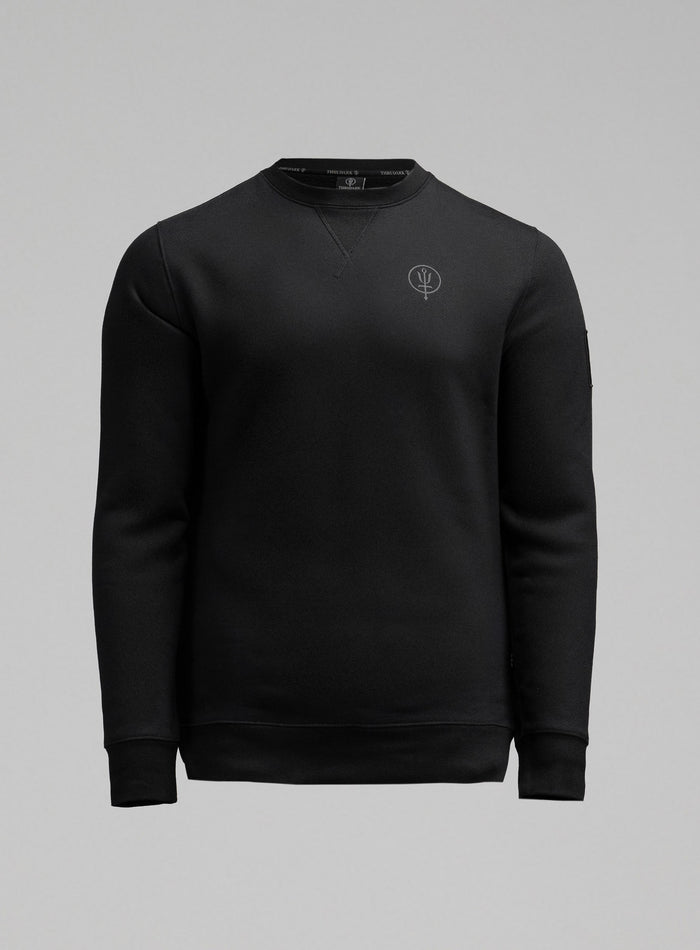 Hem Cut Out Image of Insignia Jumper - Black Mark In Obsidian Black (GM)