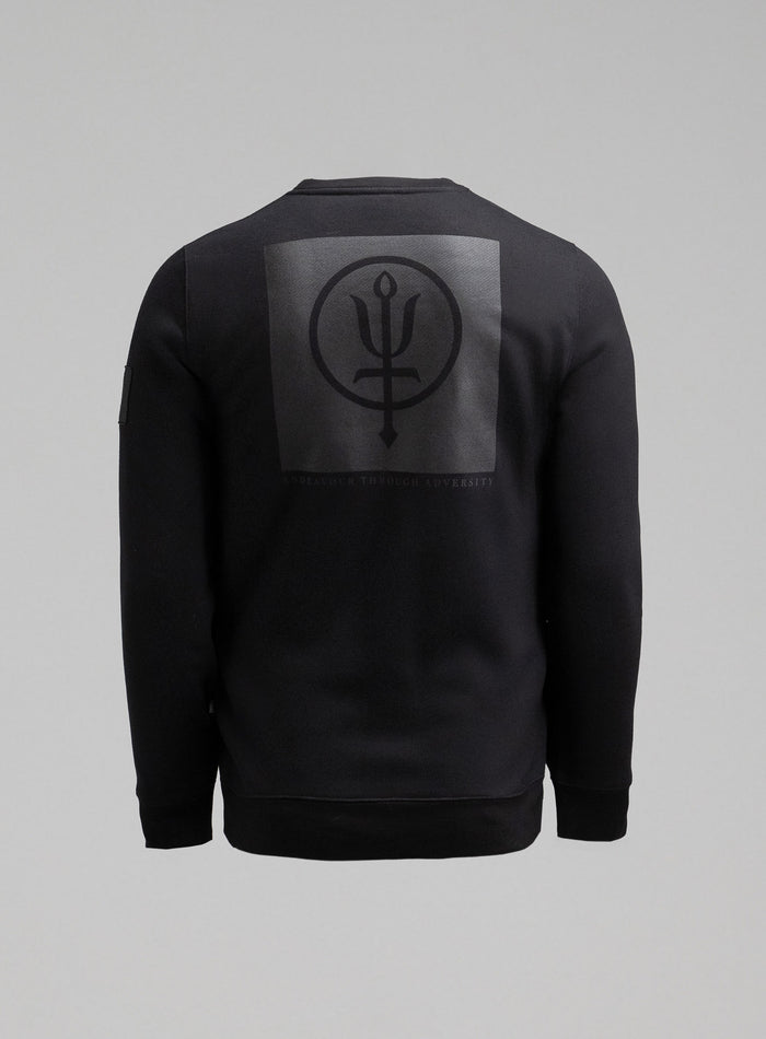 Hem Cut Out Image of Insignia Jumper - Black Mark In Obsidian Black (GM)