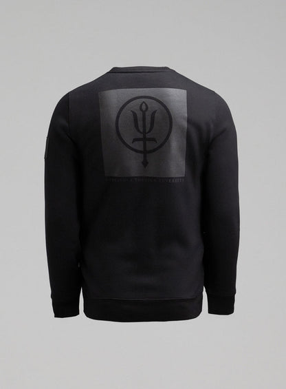 Hem Cut Out Image of Insignia Jumper - Black Mark In Obsidian Black (GM)