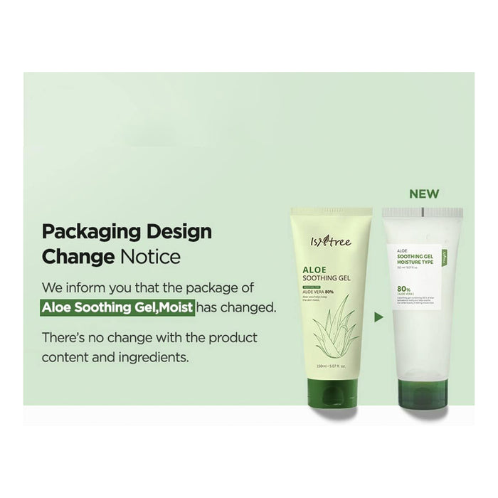 Isntree Aloe Vera 80% Soothing Gel Moisture 5.07oz/ 150ml