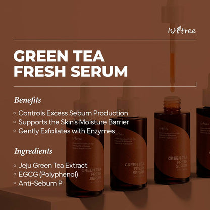 Isntree Green Tea Fresh Serum 1.69oz/ 50ml