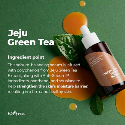 Isntree Green Tea Fresh Serum 1.69oz/ 50ml