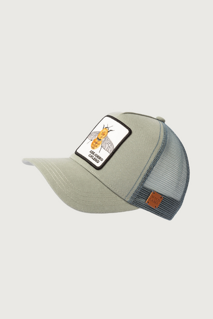 Jockey Abejorro Chileno Lino Gris | Wild Lama