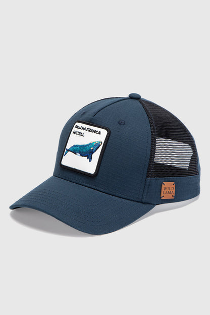 Jockey Ballena Con Causa Azul Marino Ripstop