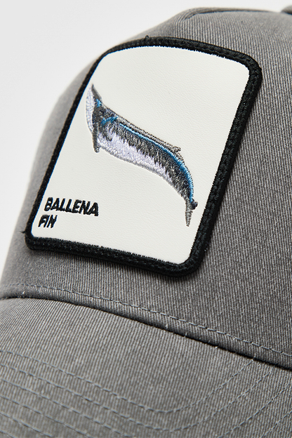 Jockey Ballena Fin Con Causa Gris Lavado CHIP NFC