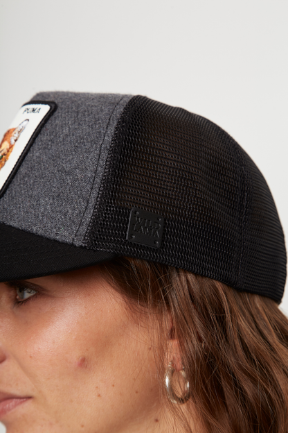 Jockey Puma Con Causa Gris Lana