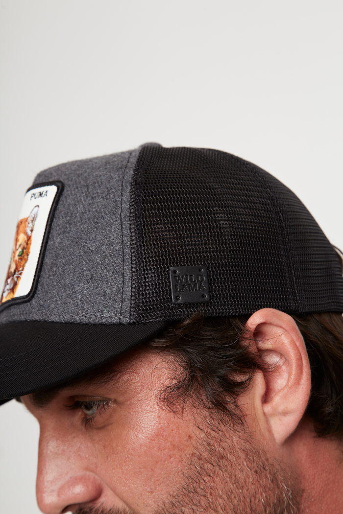 Jockey Puma Con Causa Gris Lana