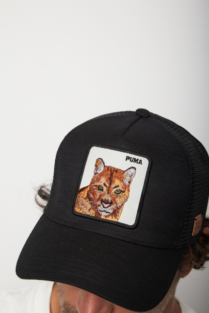 Jockey Puma Con Causa Negro Lino