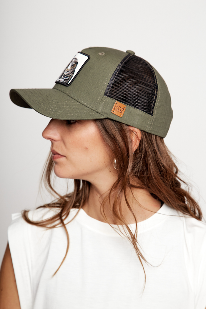 Jockey Concón Con Causa Verde Ripstop