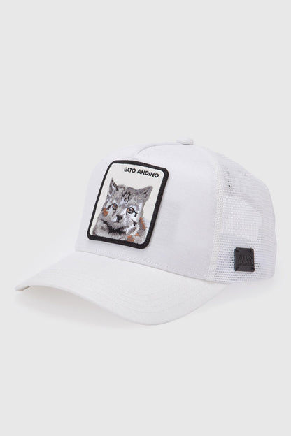 Jockey Gato Andino Con Causa Blanco Lino