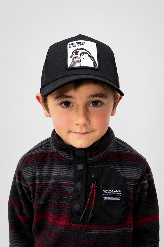Jockey Kids Pinguino Cachorro Con Causa Negro