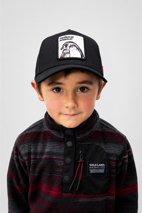 Jockey Kids Pinguino Cachorro Con Causa Negro
