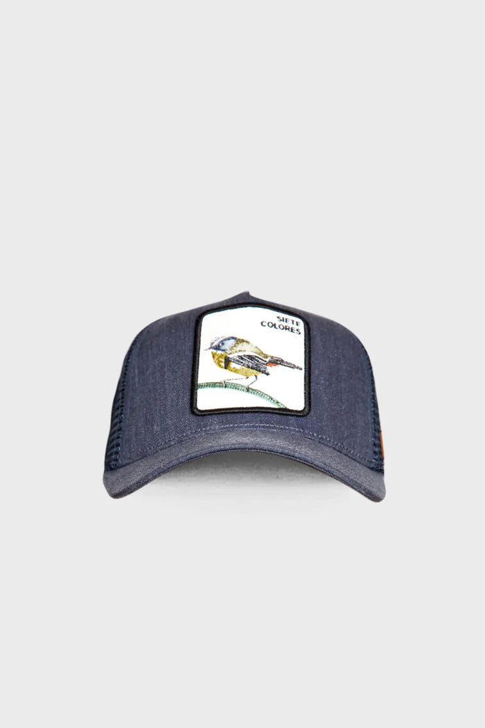 Jockey Siete Colores Con Causa Azul Lavado Kids