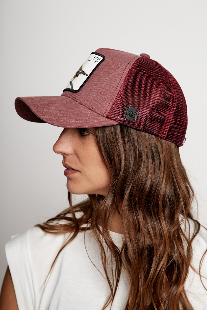 Jockey Siete Colores Con Causa Rosado Lavado