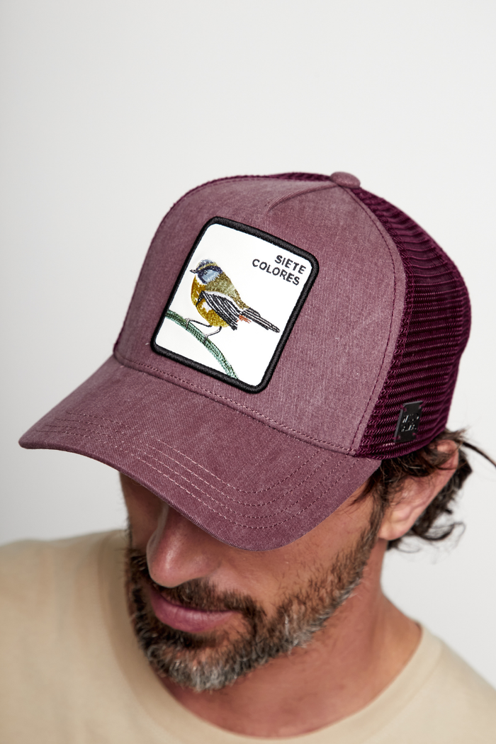 Jockey Siete Colores Con Causa Rosado Lavado
