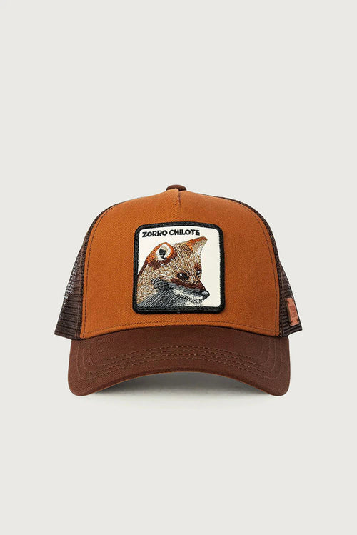 Jockey Zorro Chilote Algodón Orgánico Café  Kids(2 a 9 años) | Wild Lama