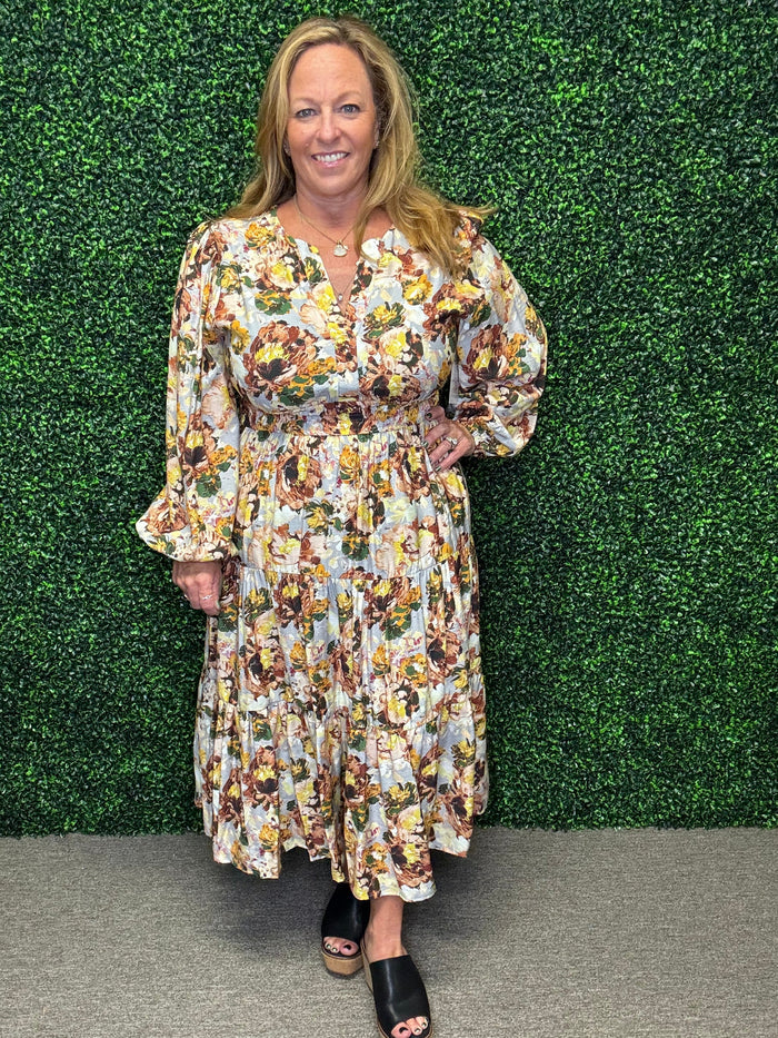Jodifl Bloom & Flow Tiered Dress