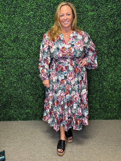 Jodifl Bloom & Flow Tiered Dress
