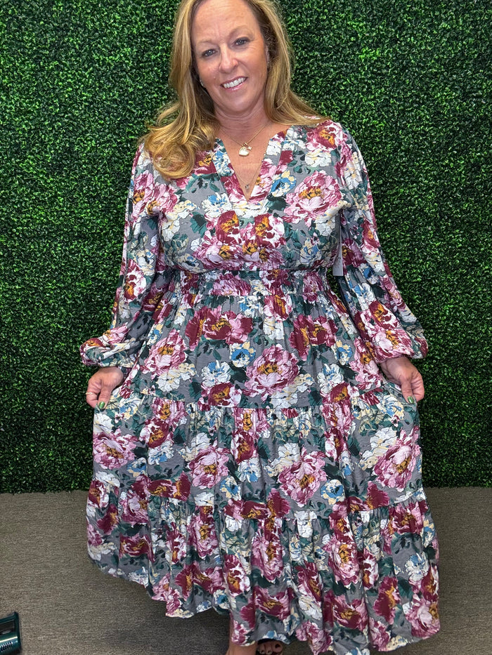 Jodifl Bloom & Flow Tiered Dress