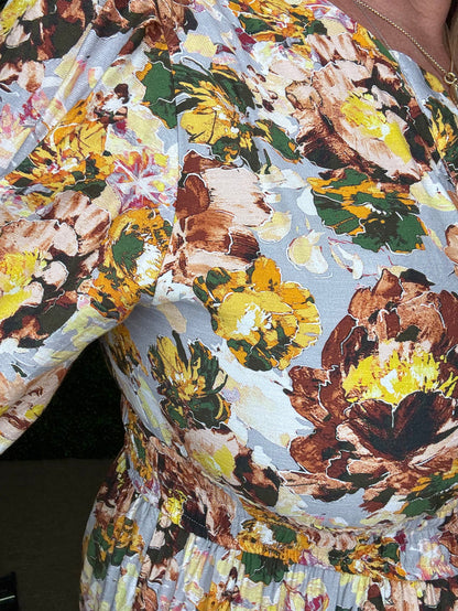 Jodifl Bloom & Flow Tiered Dress