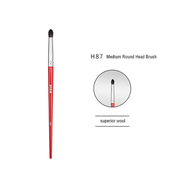 H87 Medium round head brush (superior wool)