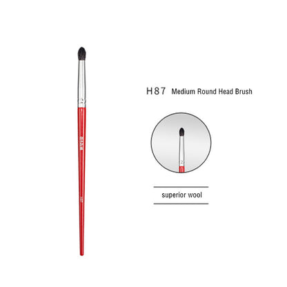 H87 Medium round head brush (superior wool)