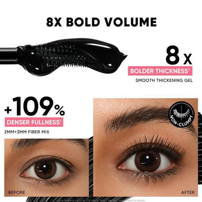 Judydoll No-Drooping Volume Mascara Black 7 g