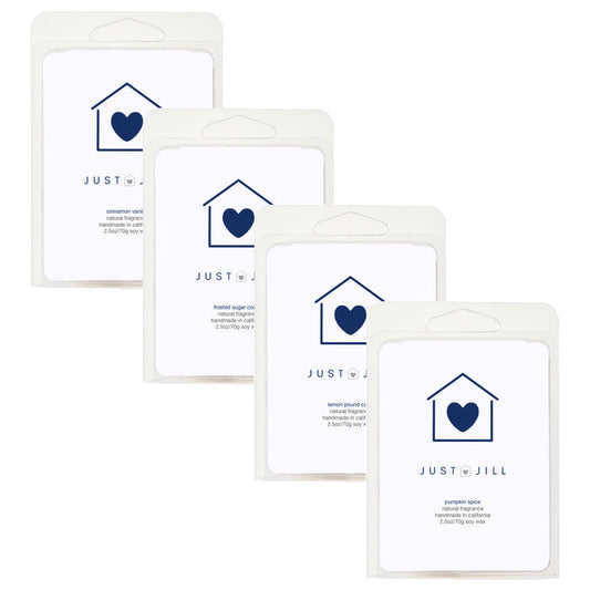 Just Jill Sampler Bakery Scent Wax Melts  (4 Pack)